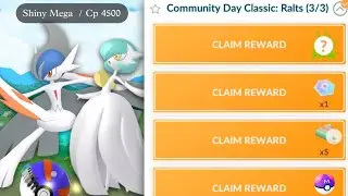 Pok&eacute;mon Go Ralts Community Day | Special Research | Crazy Shiny Mega & Rewards