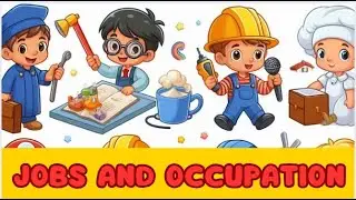 ABCD Jobs and Occupations song for kids | A to Z Jobs for kids | ABCD English vocabulary