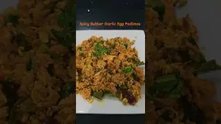 Butter Garlic Egg Podimas🥚🥘 #shorts #food #cookingshorts #eggrecipe #buttergarlicegg #cooking #vlog