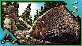 SWARMED BY BEAVERS! TAMING TREK IN THE REDWOODS! - Ark: RAGNAROK [DLC Gameplay S3E23]