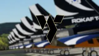 Virtual Roblox Black Eagles - Virtual Roblox Festival of Aerobatic Teams 2025