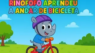 Rinofofo Aprendeu a Andar de Bicicleta