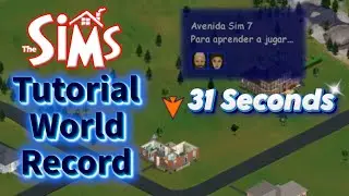 Tutorial Speedrun in 31s | The Sims 1
