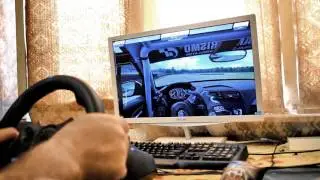 RRRE - изследване на лага при различни ситуации  с волан Logitech G29