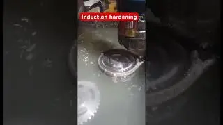 Induction Hardening #metallurgy