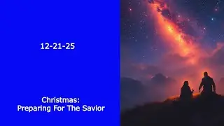 01-25-26  Why Jesus Came To Earth