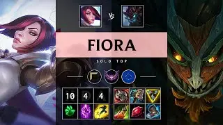Fiora Top vs Maokai: Unstoppable - EUW Master Patch 25.S1.1