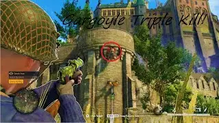 Sniper Elite 5 PC: 660XP Gargoyle Triple Kill!
