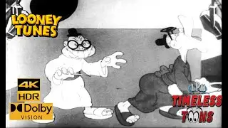 LOONEY TUNES: Tokio Jokio  (WW2, Hitler, Japanese Stereotypes) (1943) [4K HDR Dolby Vision]
