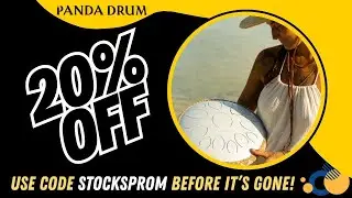 Panda Drum STOCKSPROM: Save 20% OFF Vegan Mindfulness & Meditation Products ✅