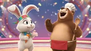 biggy crept quietly down the dark hallway clutching a flashlight the rabbit and the bear