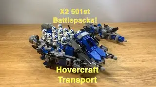 LEGO 501st Legion X2 Alternative Build | Hovercraft Troop Transport | 75280