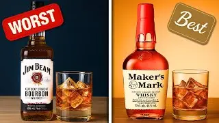 10 American Whiskey Brands Ranked From Worst To Best!