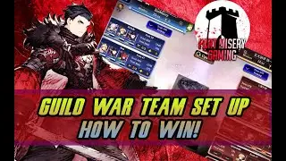 War of the Visions Gameplay FFBE 1st Guild Battle set up and results