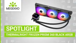 Thermalright frozen prism 360 black ARGB | Megekko Spotlight