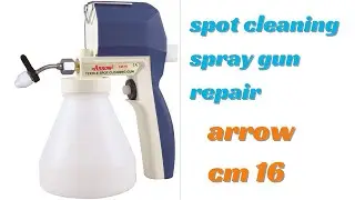SPOT CLEANING SPRAY GUN REPAIR||EASYSEW