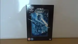 Распаковка DVD «Звёздные войны: Скайуокер. Восход» (Великобритания)