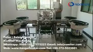 Automatic Plastic Hanger Pants Trousers Clip Assembling Machine