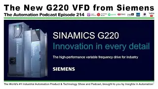 The New G220 VFD from Siemens