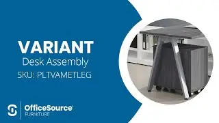 OfficeSource Desk  Assembly No. PLTVAMETLEG