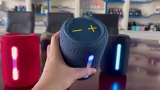 RGB Cloth Bluetooth Speaker #gift #electronic #minispeaker  #promotion #chinafactory #audio