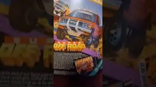 Рекламное объявление 1992 года в комиксе о видеоигре Super Off Road для Super Nintendo и Gameboy ...