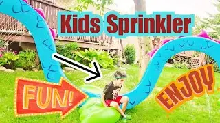 Kids Water Sprinkler | Outdoor Water Play | Kids Fun | JDN KIDS
