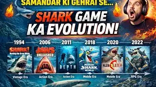 Insaan Ya Shark? 😱🦈 | John Ki Awaz | Shark Game Gameplay 🔥.....