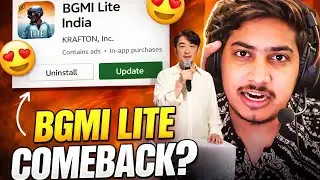 PUBG Mobile Lite Comeback 😍 | Official Update Finally Here?