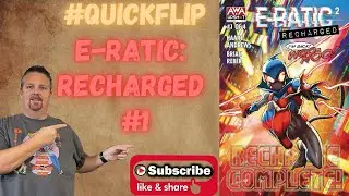E-Ratic: Recharged #1 AWA  #QuickFlip Comic Book Review  Kaare Andrews,Brian Reber #shorts