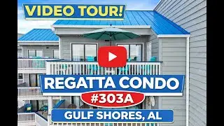 Walk to the Beach & Dining | Regatta Condo #303A | Gulf Shores Virtual Tour