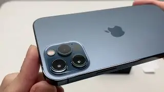 iPhone 12 Pro Pacific Blue Hands On Design
