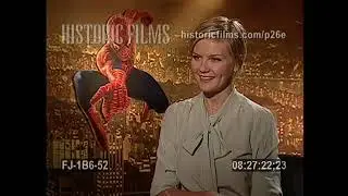 Spider-Man 2 Kirsten Dunst Interview Press Junket (2004)