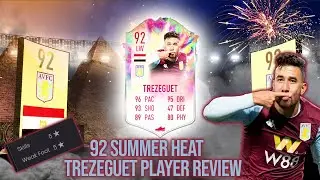 92 TREZEGUET SUMMER HEAT PLAYER REVIEW! BEST VALUE SO FAR!!! FIFA20 ULTIMATE TEAM