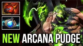 PUDGE NEW ARCANA IS HERE! Epic Pro Gameplay WTF Hook 99% Dota 2