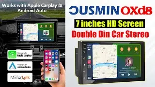 Автомобильная стереосистема HD 7 дюймов с двойным DIN &mdash; OUSMIN OXd8 Pro &mdash; ОБЗОР