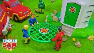 Fireman Sam Toys Story with Norman Price, Lighthouse, Fire Truck Venus and Firefighter Sam