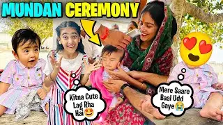 RISHABH KA HUA MUNDAN!!🌸 @SamayraNarulaandFamily