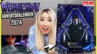 Kaufe und Öffne niemals am Freitag den 13 Wednesday Adventskalender 2024 wenn Jenna Ortega im Haus