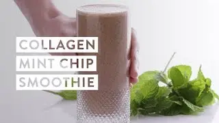 Collagen Mint Chocolate Chip Smoothie Recipe | goop