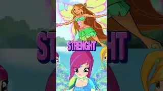 Flora vs Tecna #battle #winxclub #winx #flora #magic #bloom #edit #shorts