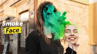 How to Create a Surreal Face Smoke Edit With AI Select | PicsArt Tutorial