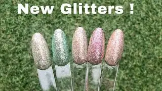 Born pretty glitter gel Polish swatches 💅