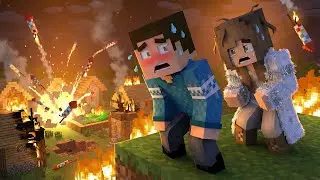 UM FIM DE ANO CAÓTICO NO MINECRAFT! 🎇 Leo e Lua Encontram os Vídeos Perdidos do Bob