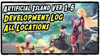 Artificial Island All Development Log Locations Tower of Fantasy