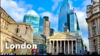 🇬🇧 [4K HDR] Jan 2023,Today City Street Walking Tour ,Central London