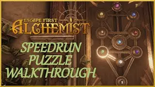 Escape First Alchemist - Speedrun Puzzle Walkthrough