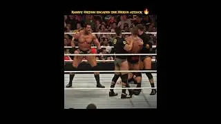 The Nexus attack Randy Orton after he beats CM Punk #wwe #raw #randyorton #wweraw