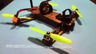 Review of the Dronz Carakote RX 2 and maiden flight