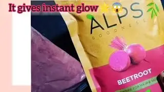 ||Alps goodness beetroot powder review||
